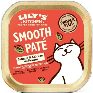 LILY'S KITCHEN Smooth Pate, losos s piletinom i kozicama, bez žitarica, 85g