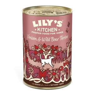 LILY'S KITCHEN Venison & Wild Boar, srnetina i veprovina, bez žitarica, 400g