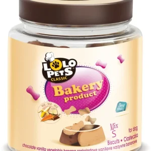 LOLO PETS CLASSIC Bones Mix, keksi za pse, kutijica s poklopcem, S, 210g