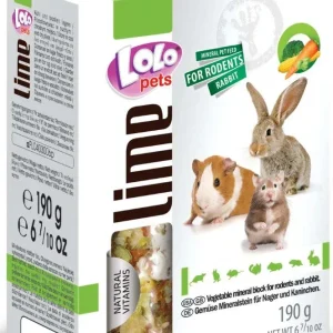 LOLO PETS Mineralni kamen s povrćem za glodavce i kuniće