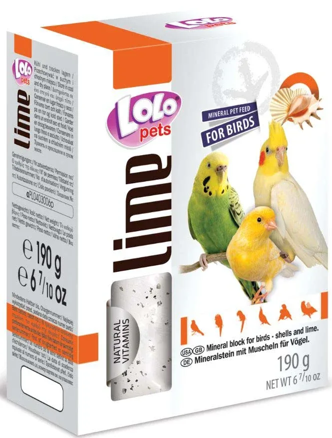 LOLO PETS Mineralni kamen sa školjkama i vapnencem, za ptice - Image 2