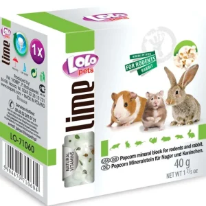 LOLO PETS Mineralni kamen za glodavce i kuniće, 40g