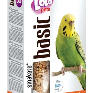 LOLO PETS Štapići Mix (med, voće i jaja), za tigrice, 3u1, 3kom/130g