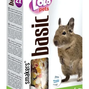 LOLO PETS Štapići s orašastim plodovima i voćem, za degue, 2kom/90g