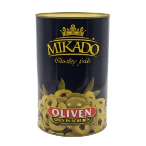Masline zelene rezane 4100g