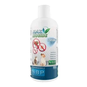 MAX BIOCIDE losion za pse i mačke protiv komaraca, buhe i krpelja, 200ml