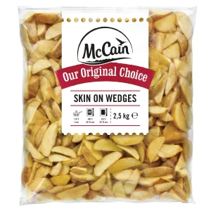 MCCAIN WEDGES SKIN ON 2,5kg