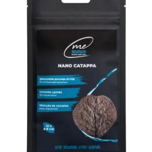 ME AQUARISTIC Nano Catappa, Listovi indijskog badema za vodu, 5-9cm, 12kom