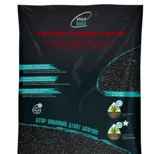 ME AQUARISTIC Volcanic Mineral Black,prirodni lava supstrat,3l