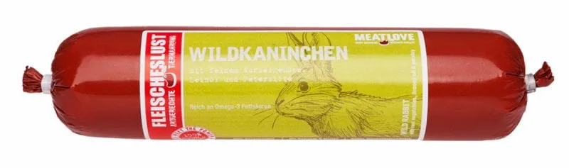 Meat love divlji zec s korijenskim povrćem, lanenim uljem i peršinom – 400 g
