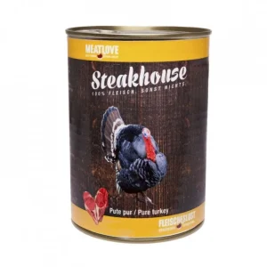 Meat love Steakhouse puretina, konzerva, 400g
