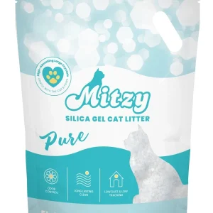 MITZY Silikatni pijesak za mačke Pure, upijajući, bez mirisa