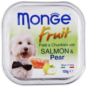 Monge Fruit losos i kruška 100 g