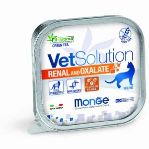 Monge VetSolution renal and oxalate za mačku, 100g