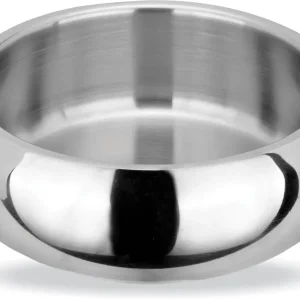 MR. PET Zdjelica Premium Belly, ovalna, dvostruki inox, protuklizna