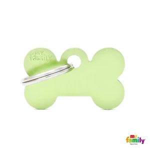 MYFAMILY Basic Pločica za graviranje Kost, aluminij, zelena