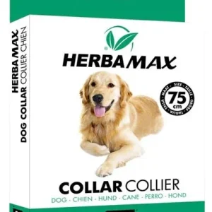 NATURAL BEST Herba Max ogrlica za pse protiv buha i krpelja 75cm