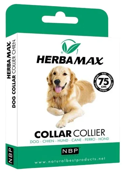NATURAL BEST Herba Max ogrlica za pse protiv buha i krpelja 75cm