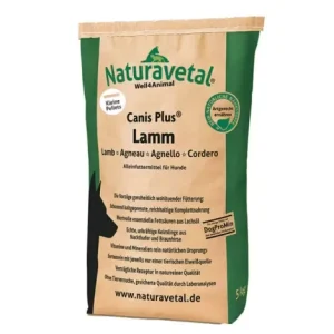 Naturavetal Canis Plus® Janjetina, mali peleti, 1 kg