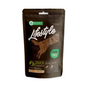 Nature's Protection Lifestyle štapići od sirove kože patke i rolice od bakalara 75g | Poslastice za pse | Petline