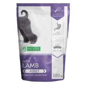 Nature's Protection Sensitive Digestion Adult janjetina 100g | Hrana za pse | Petline