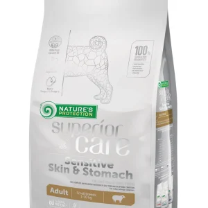 NATURE’S PROTECTION Superior Care sensitive Skin & Stomach Adult – janjetina, 1,5 kg