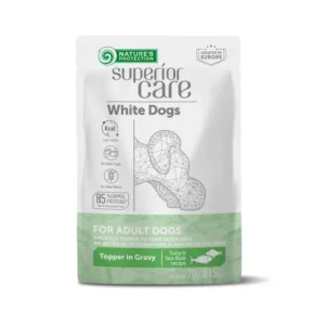 Nature's Protection Superior Care tuna i brancin za odrasle pse bijele dlake 70g | Hrana za pse | Petline