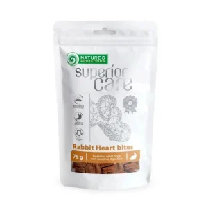 Nature's Protection Superior Care zalogaji od zečjeg srca 75g | Poslastice | Petline