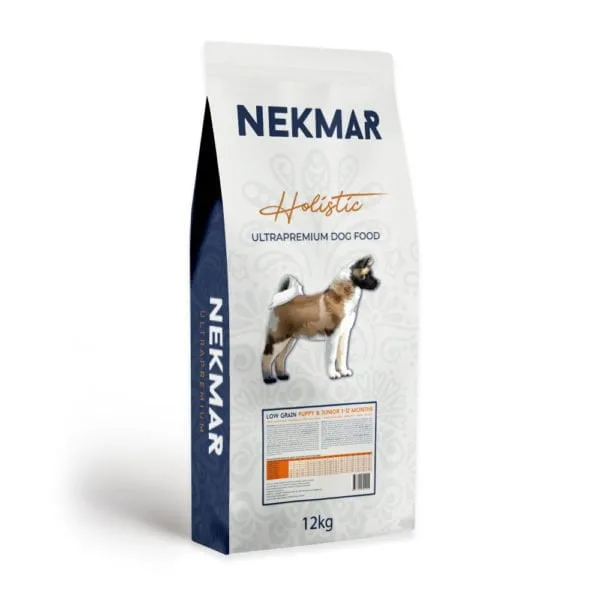Nekmar low grain puppy&junior 1-12 mjeseci 12kg