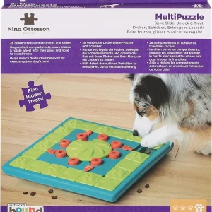 NINA OTTOSSON Dog MultiPuzzle, interaktivna igračka za pse, 37,7x37,7x4,7cm
