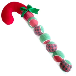 NOBBY Igračka za pse, blagdanske loptice, 6kom, 51cm