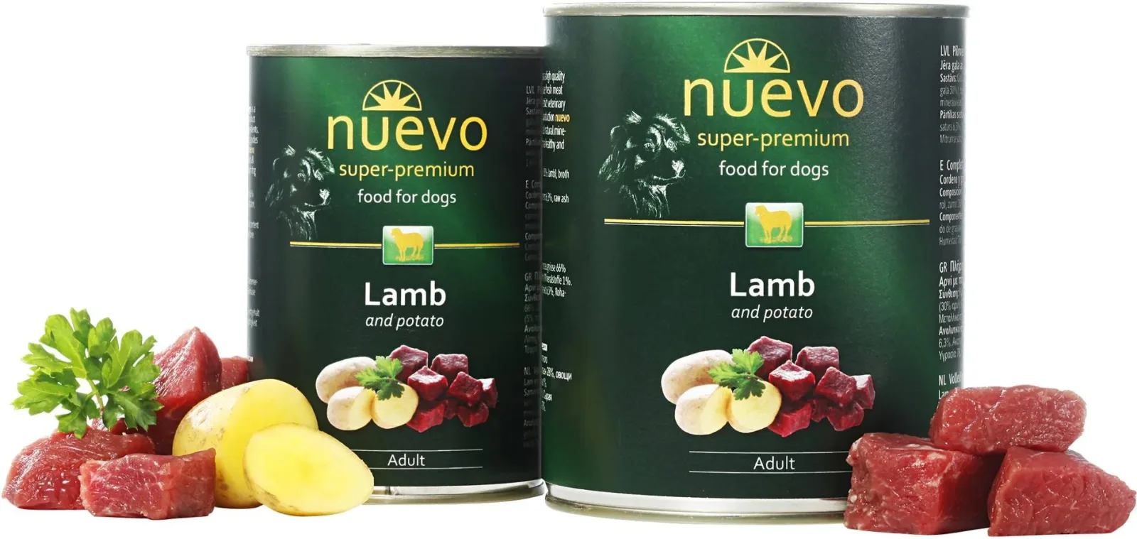NUEVO Adult Dog, janjetina s krumpirom - Image 2