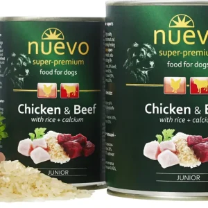NUEVO JUNIOR Dog, piletina i govedina s rižom