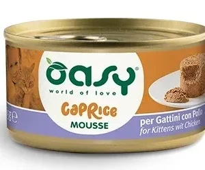 OASY Caprice KITTEN Mousse, s piletinom, 85g