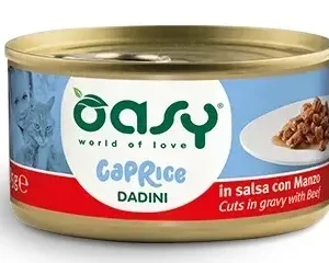 OASY Caprice Komadići u umaku, s govedinom, 85g