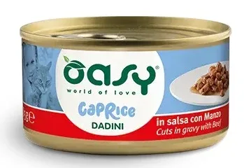 OASY Caprice Komadići u umaku, s govedinom, 85g