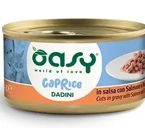 OASY Caprice Komadići u umaku, s lososom i piletinom, 85g