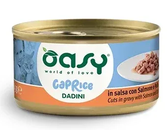 OASY Caprice Komadići u umaku, s lososom i piletinom, 85g