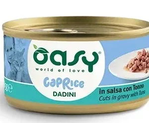 OASY Caprice Komadići u umaku, s tunjevinom, 85g