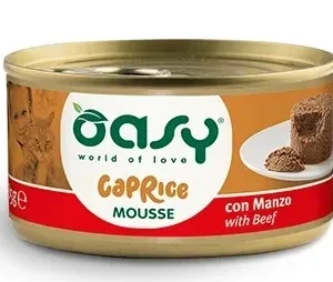 OASY Caprice Mousse, s govedinom, 85g