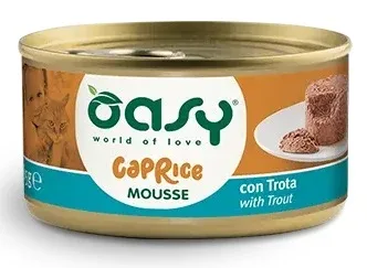 OASY Caprice Mousse, s pastrvom, 85g