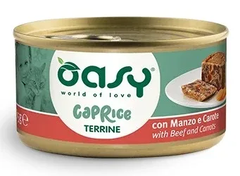 OASY Caprice Terina, pašteta u štruci s govedinom i mrkvom, 85g
