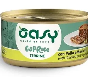 OASY Caprice Terina, pašteta u štruci s piletinom i povrćem, 85g