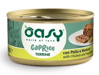 OASY Caprice Terina, pašteta u štruci s piletinom i povrćem, 85g
