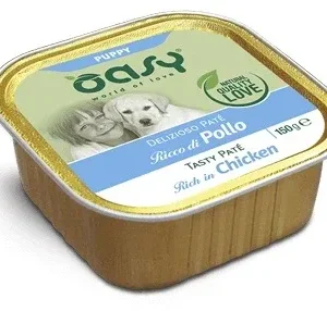 OASY Pašteta PUPPY/JUNIOR, bogata piletinom, 150g