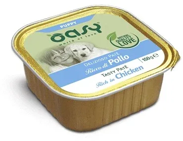 OASY Pašteta PUPPY/JUNIOR, bogata piletinom, 150g