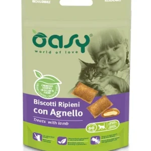 OASY Snack Cat hrskava punjena poslastica sa okusom janjetine 60 g