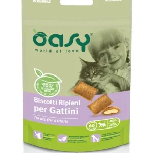 OASY Snack Cat hrskava punjena poslastica za mačiće 60 g