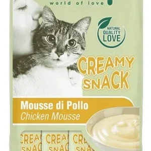 OASY Snack Cat, kremasta poslastica sa okusom piletine 4X15gr