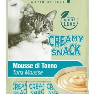 OASY Snack Cat, kremasta poslastica sa okusom tune, 4X15gr